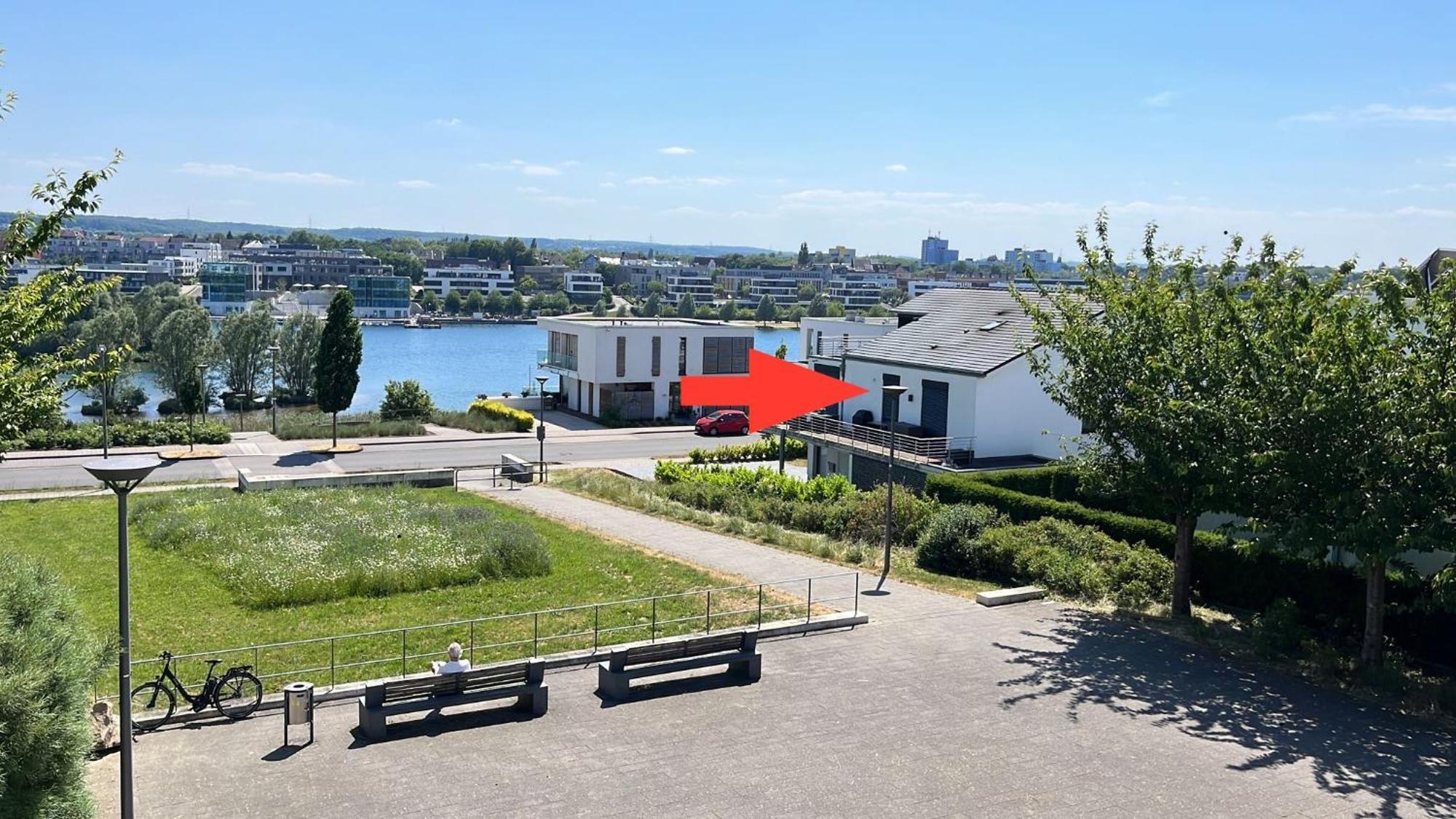 Haus Mit Panoramablick Auf Den Phoenixsee Дортмунд Екстер'єр фото