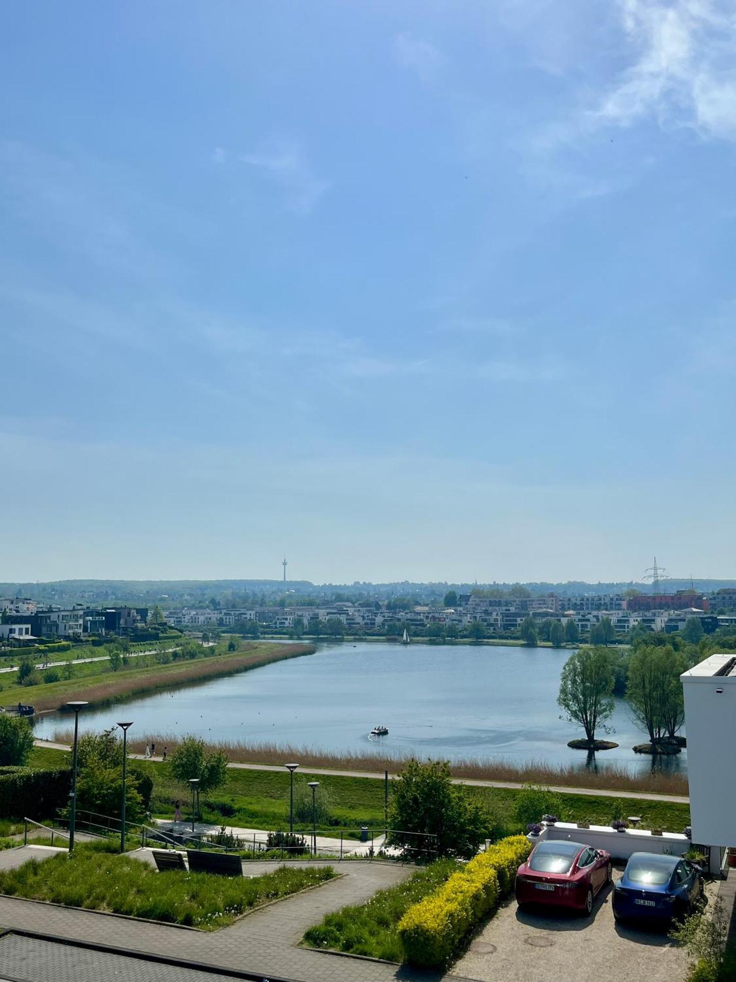 Haus Mit Panoramablick Auf Den Phoenixsee Дортмунд Екстер'єр фото